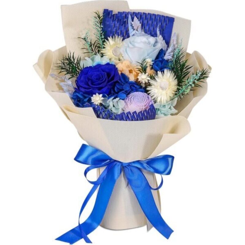 Save Bouquet - Natural Long-Lasting Real Flowers