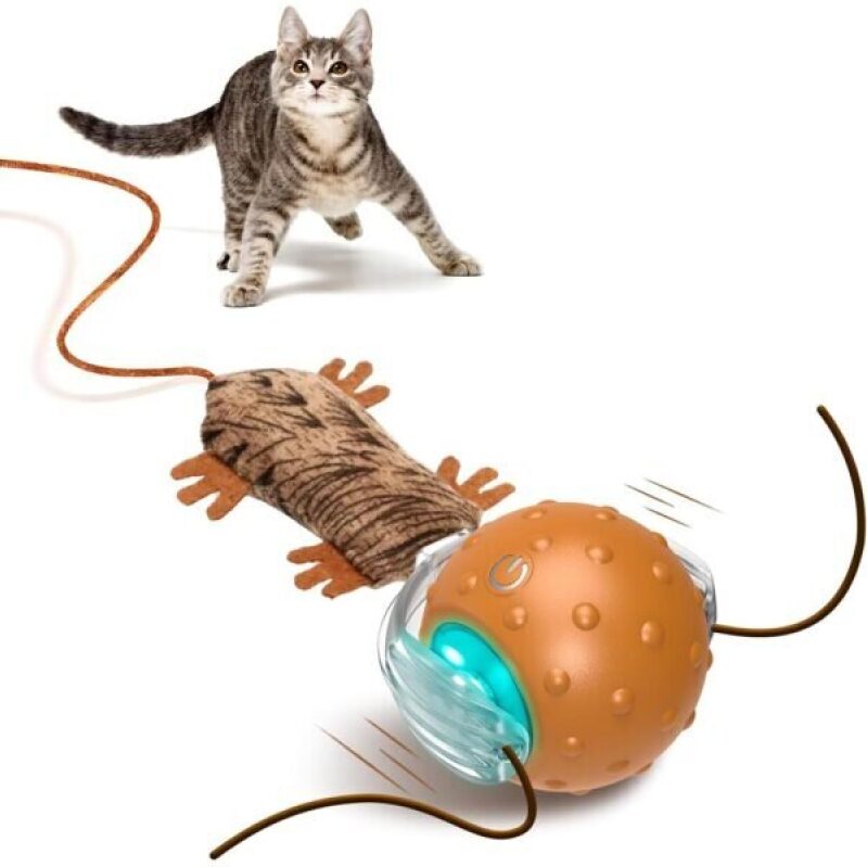 Interactive Cat Toy Ball by Mdupw - Engaging Self-Playing Cat Toy