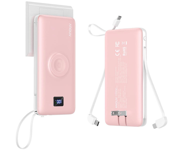 Prime Exclusive: 10000mAh 7-in-1 Wireless Charger Power Bank, $14.99 w/ Prime