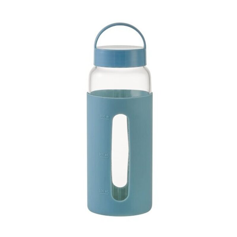 Mainstays Glass 25-oz Water Bottle with Silicone Sleeve - Great Value Deal