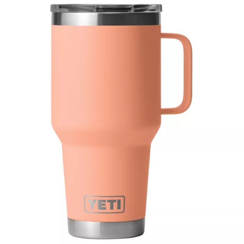 YETI 30oz Rambler Travel Mug with Stronghold Lid - Perfect for Road Trips