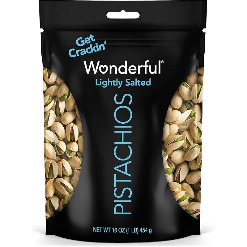 Lightly Salted In-Shell Wonderful Pistachios 16oz