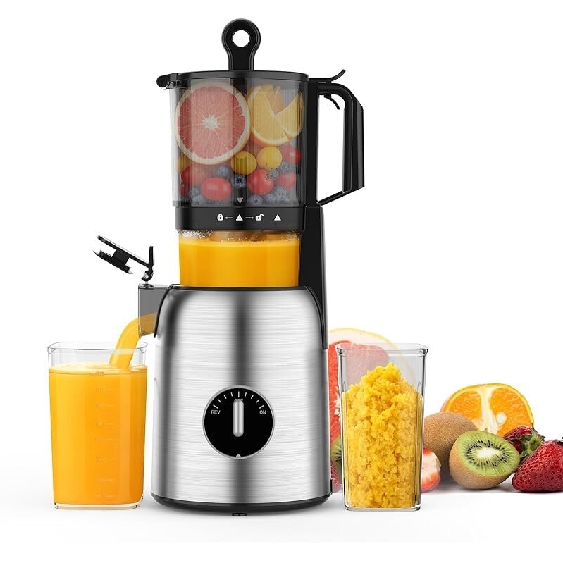 Kismile 300W Cold Press Masticating Juicer - Premium Quality