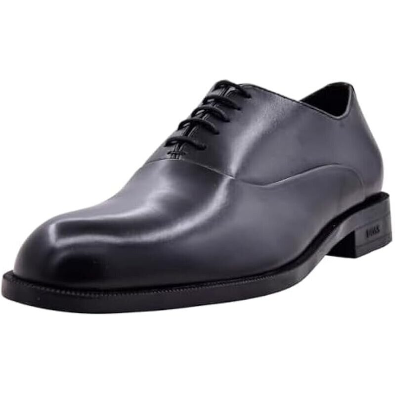 BOSS Men's Tayil Smooth Leather Oxford Shoes - Classic Style, Premium Quality