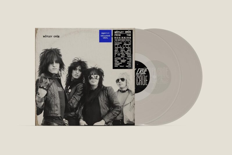 Motley Crue From the Beginning White Clear Edition Vinyl - Must-Have Rock Collection