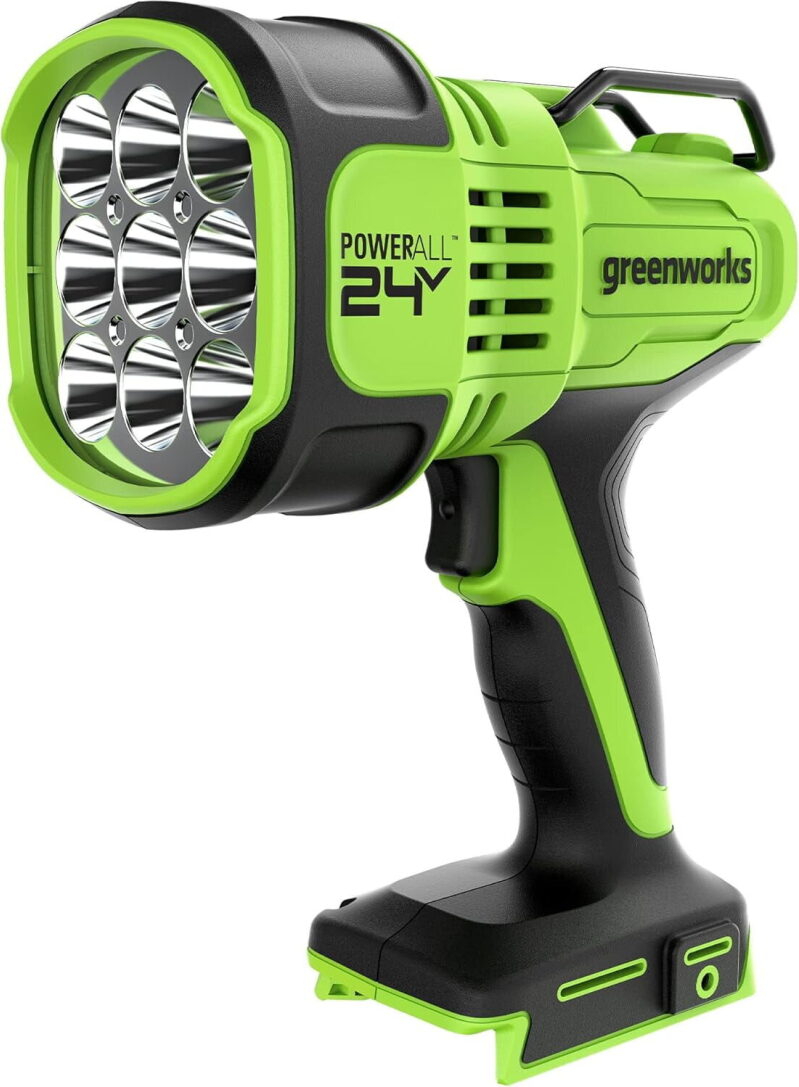 Greenworks 24V 3000 Lumen Handheld Flashlight - High-Performance Lighting