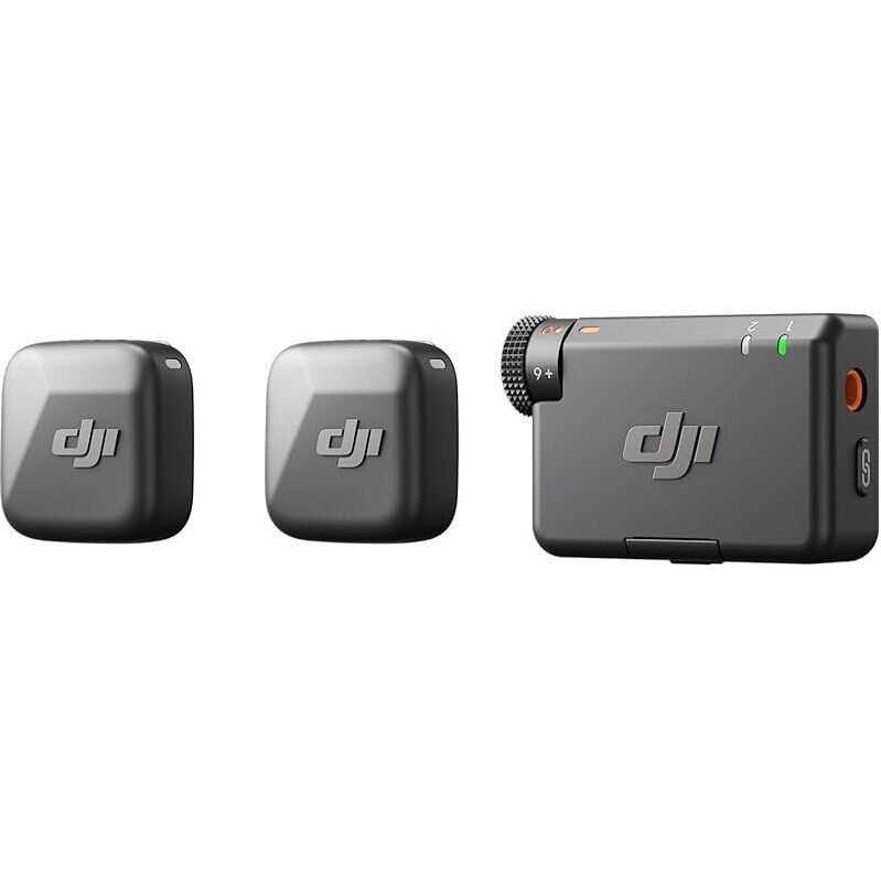 DJI Mic Mini Audio Wireless Lavalier Microphone - Superior Sound Quality, Ultimate Portability