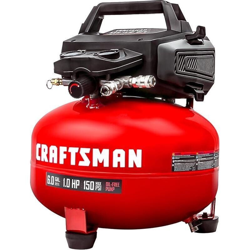 Craftsman 6-Gallon Electric Air Compressor - Reliable and Efficient