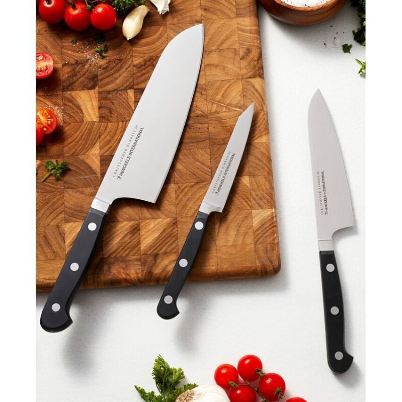 Henckels Christopher Kimball 3-Piece Collectors Cutlery Set - Premium Kitchen Knives