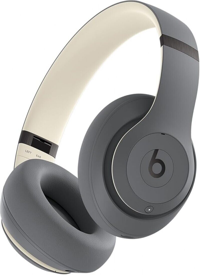 Beats Studio Pro Premium Wireless Over-Ear Headphones - 40-Hour Battery Life, Active Noise Cancelling, Sand Gray