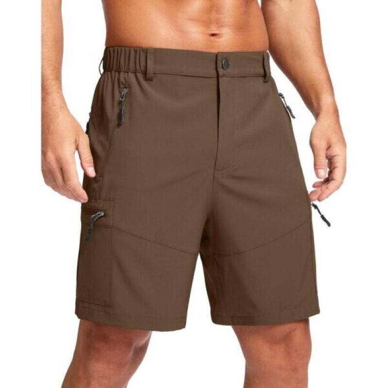 Pudolla Men’s Hiking Cargo Shorts - 50% Off