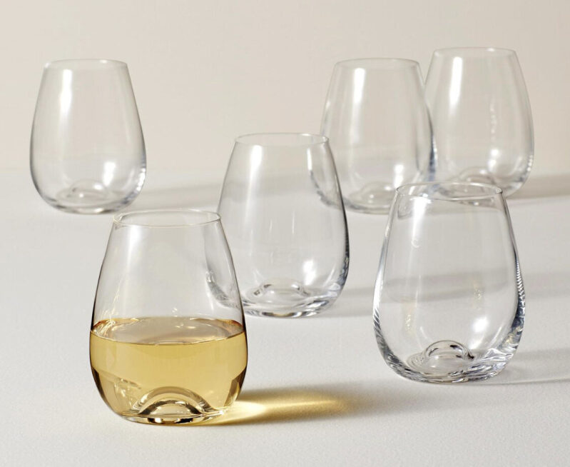Lenox Classic Stemless Wine Glasses Set of 6 - Prime Deal