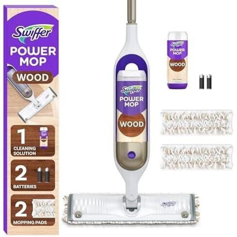Swiffer Power Mop Wood Floor Cleaning Kit - 48% Discounted
