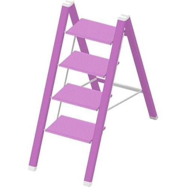 Lightweight Anti-Slip Folding Ladder (4-Step/330 lbs Max) - 54% Off
