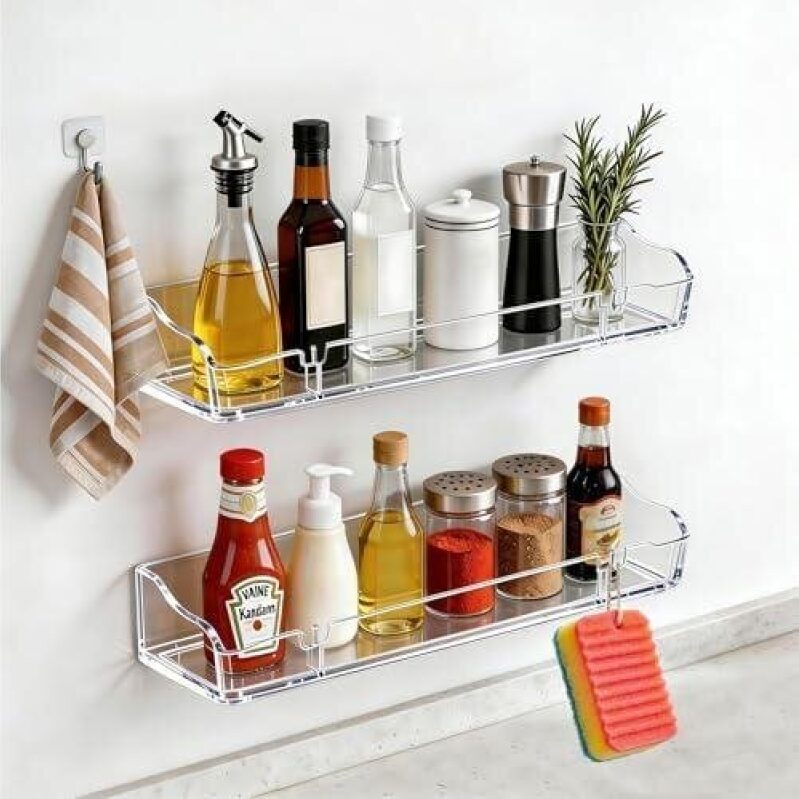 Transparent Floating Shelves - 53% Off