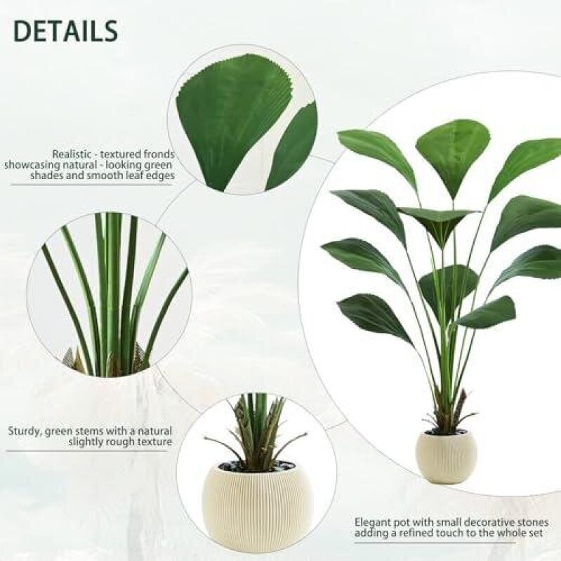 5-Foot Artificial Areca Palm - 56% Off