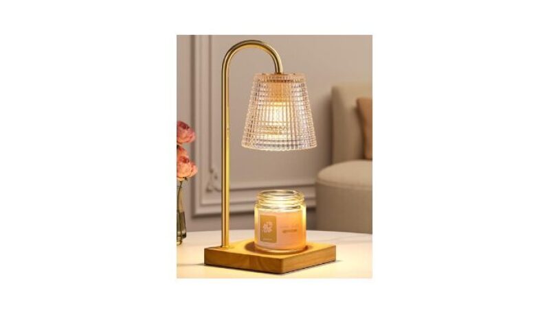 Hong-in Candle Warmer Lamp with Timer Dimmer - Safe, Elegant Home Decor