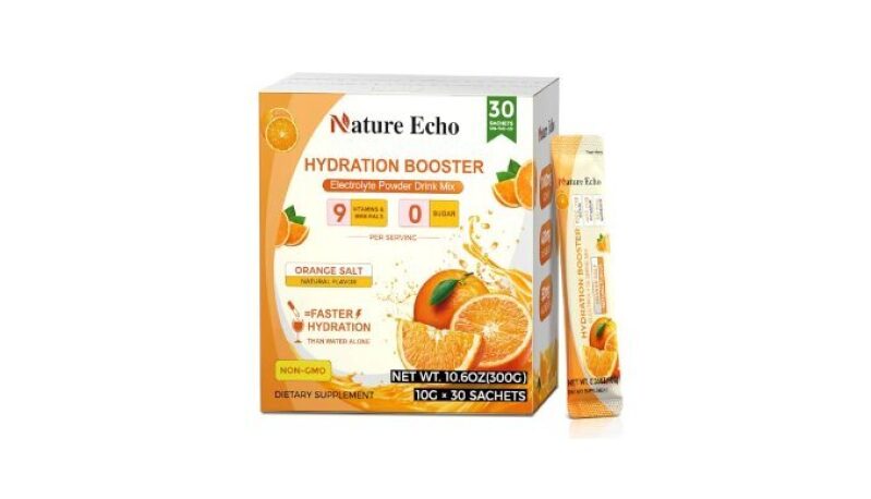 Nature Echo Electrolyte Supplement - Optimal Hydration with Essential Vitamins