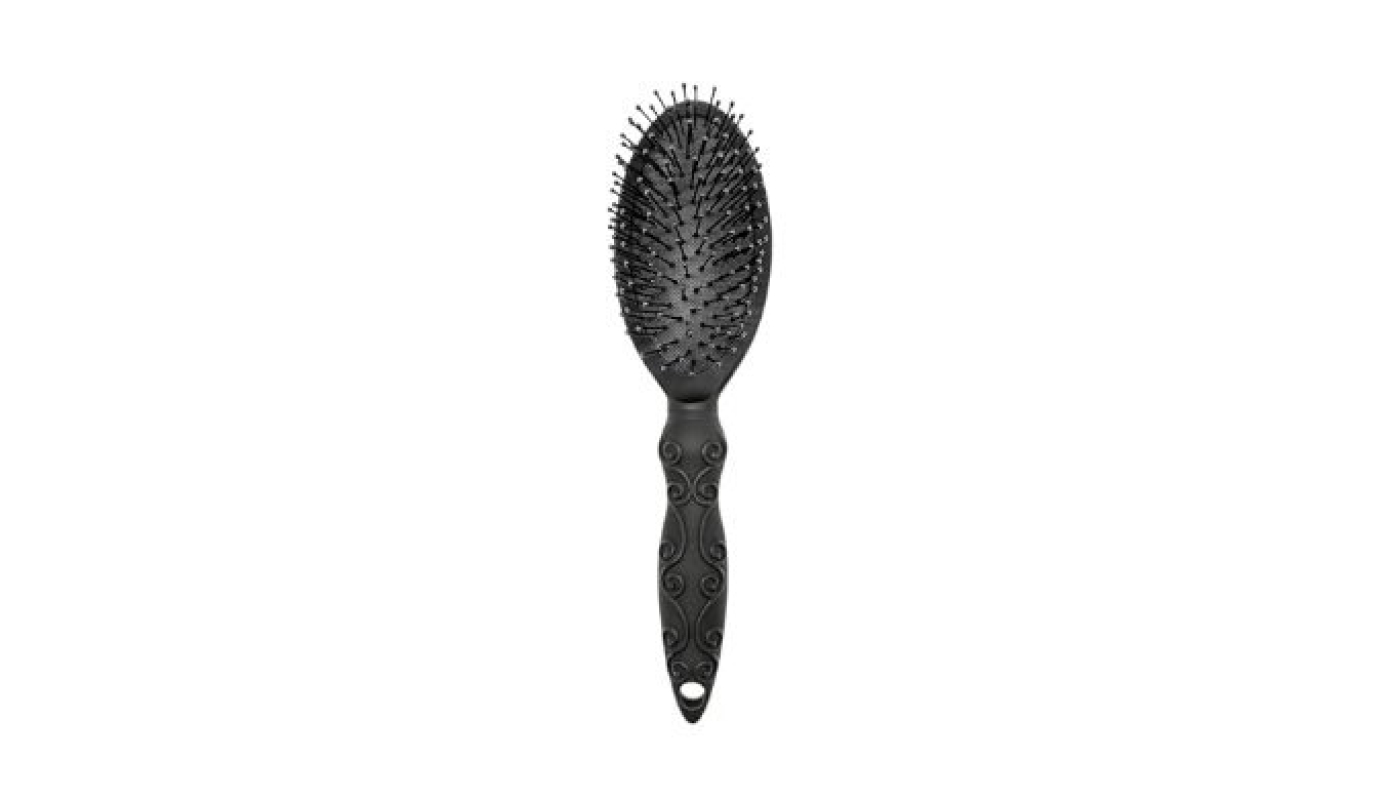 Amazon Basics Cushion Hair Brush - Gentle, Tangle-Free Detangling for All Hair Types