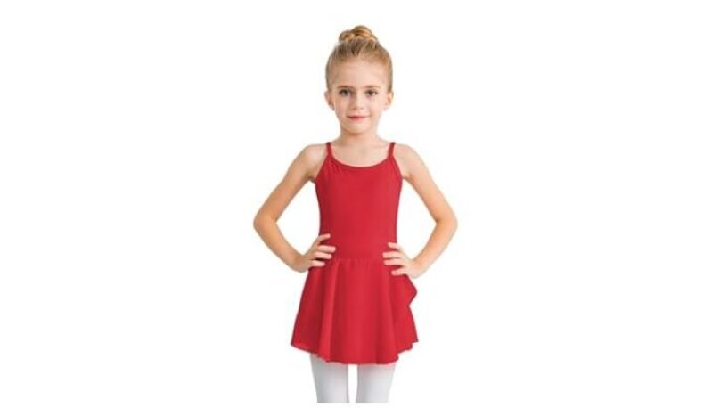 Stelle Toddler Ballet Leotards for Girls - Red