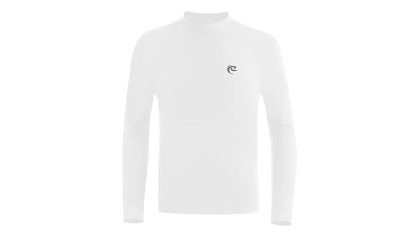 Boys’ Long Sleeve Rash Guard, UPF 50+ Swim Shirt Toddler Kids