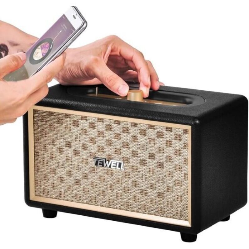 High-Quality TEWELL Bluetooth Speaker - Rich Bass Sound
