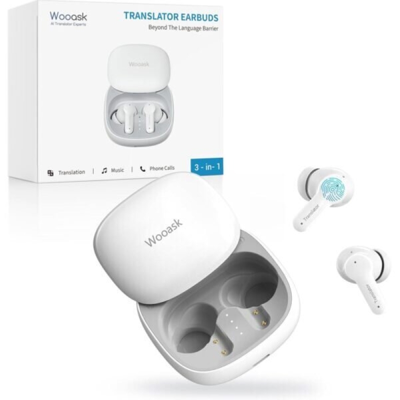 Wooask M3 3-in-1 Translation Earbuds -30% Discount