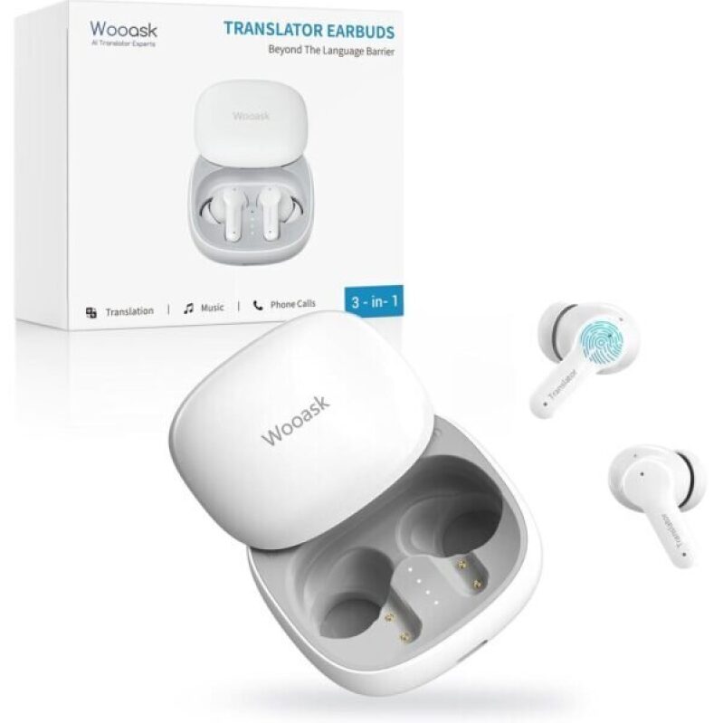 Wooask M3 3-in-1 Translation Earbuds -30% Discount