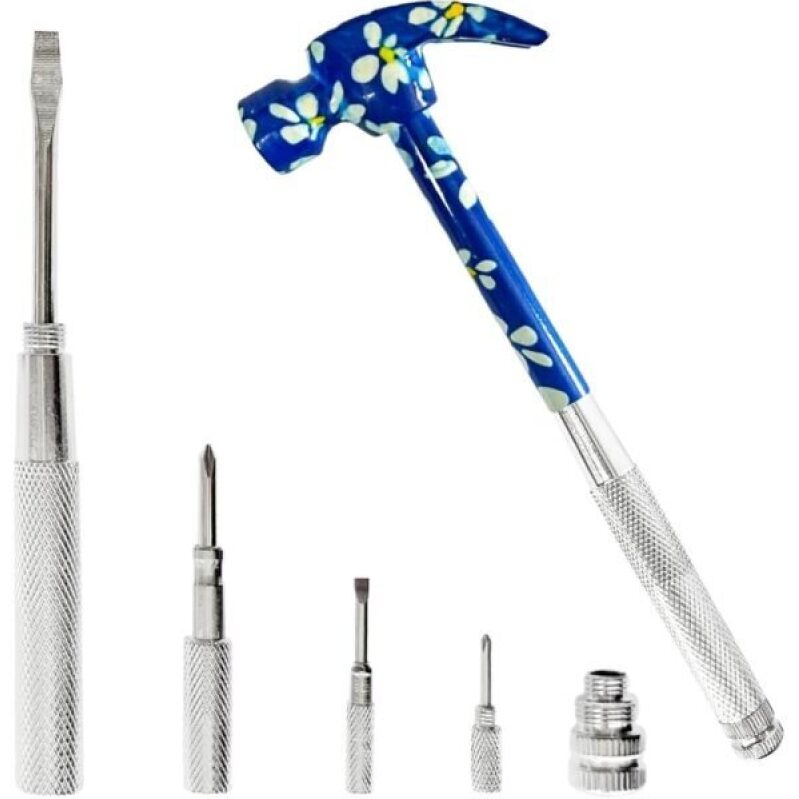 6-in-1 Hammer and Screwdriver Set - Premium Quality