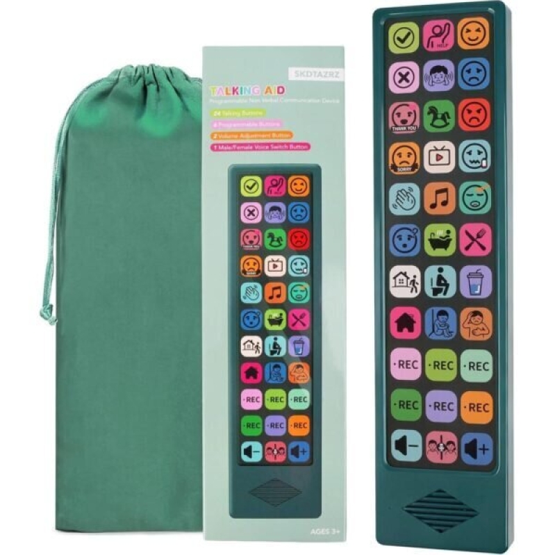 Skdtazrz AAC Device for Non-Verbal Children and Adults -50% Discount