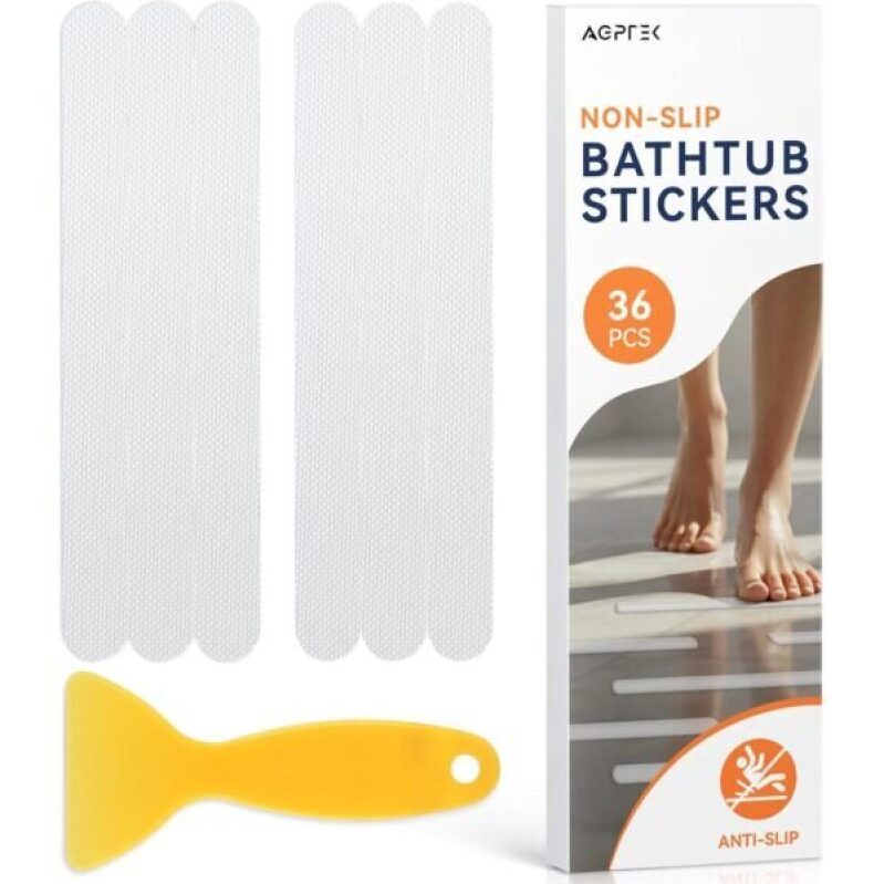 AGPTEK 36PCS Bathtub Non Slip Stickers - Anti-Slip Shower Strips