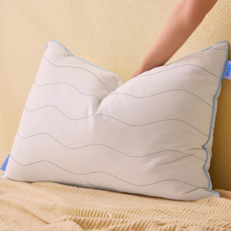 Felo Feather Down Pillow Queen Size - Ultimate Comfort for Side Sleepers