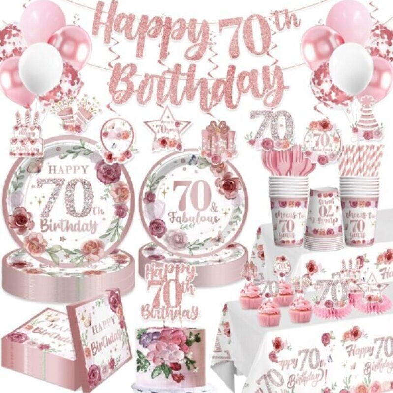 Celebrate a Milestone with Style: 70th Birthday Decorations