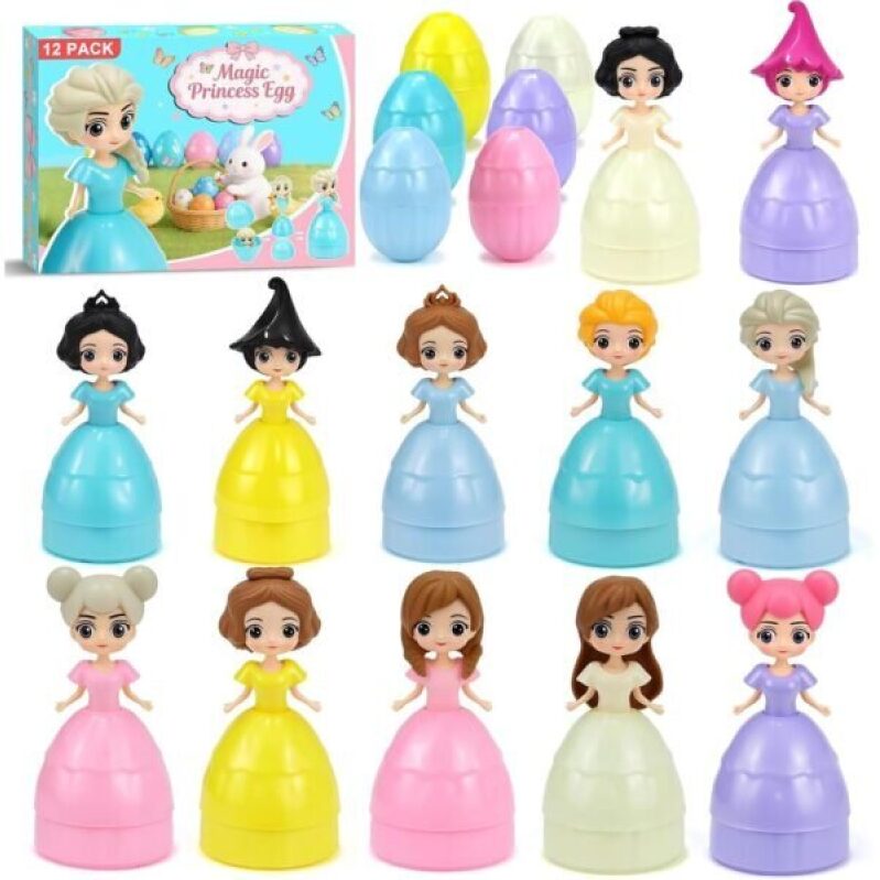 Magic Princess Egg - Transforms into Princess Toys, Perfect Easter Gift