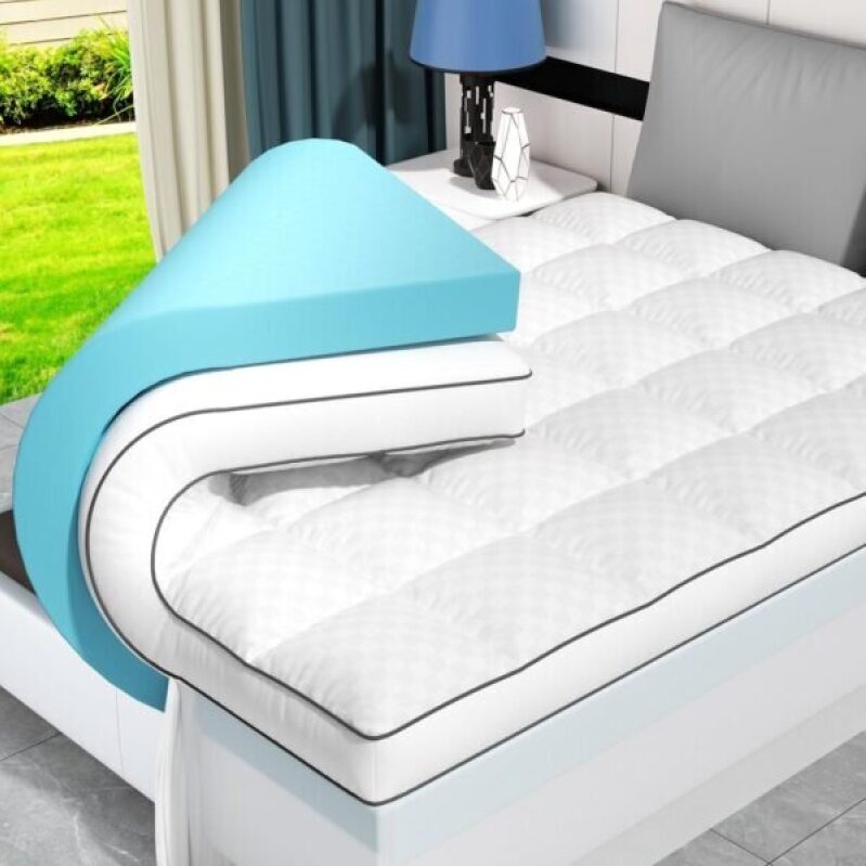 Double Layer 4 Inch Memory Foam Mattress, Full Size - 58% Off