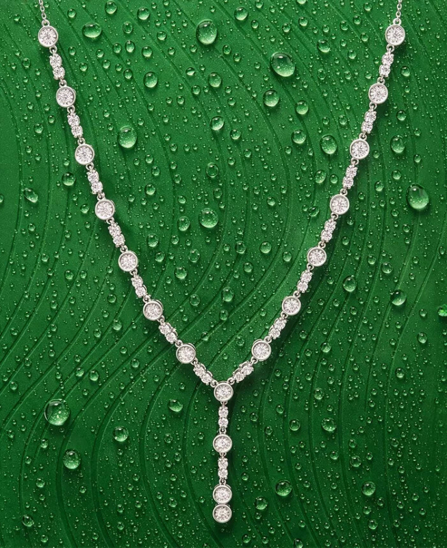 Macy's 925 Sterling Silver 1 Carat Diamond Locket Necklace - Only $199