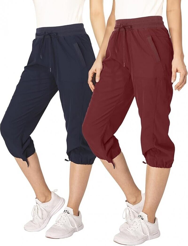 Ultra Performance Capri Pants for Women - 2 Pack