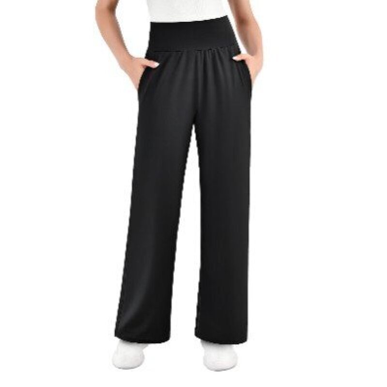 Stylish High-Waisted Wide-Leg Yoga Pants for Women