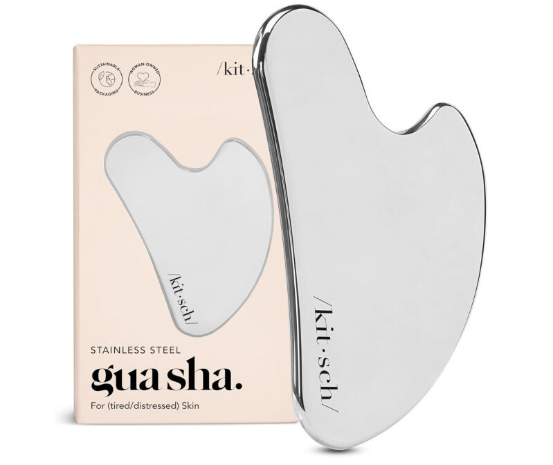 Affordable Kitsch Stainless Steel Gua Sha for Skin Care