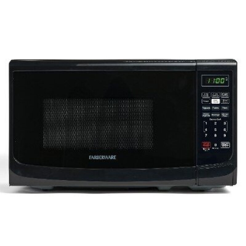 Affordable Farberware Black Countertop Microwave Oven