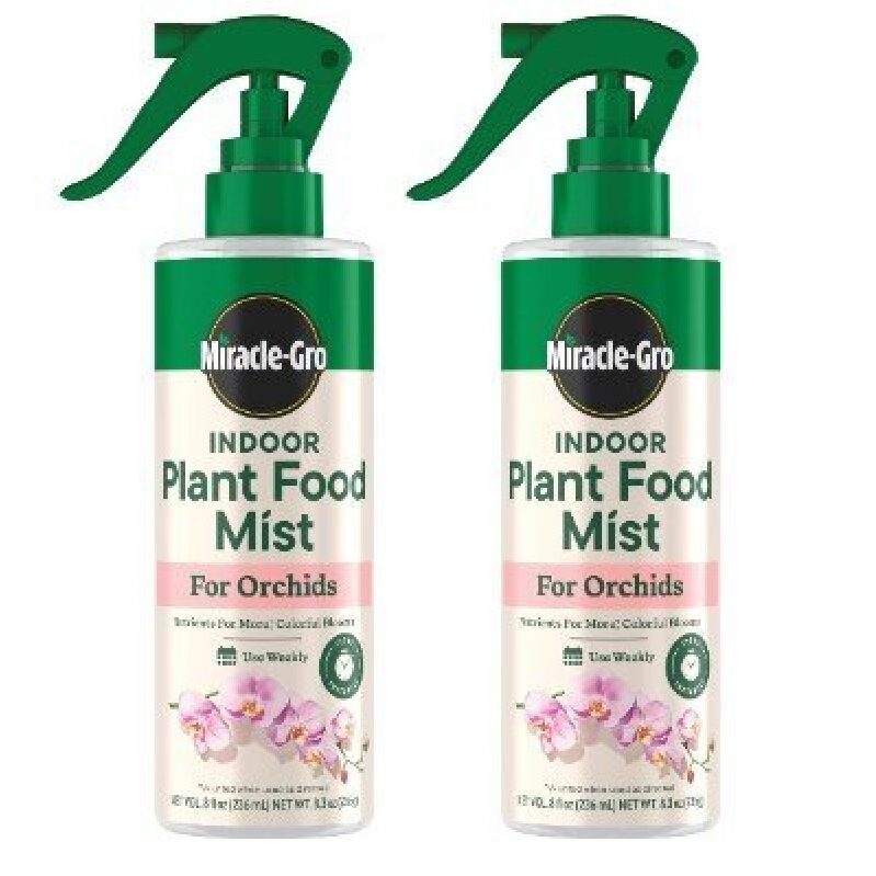 Miracle-Gro Orchid Indoor Plant Food Mist - 2 Pack