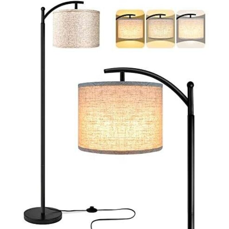Industrial Style Floor Lamp - 3 Color Temperatures - 43% Off