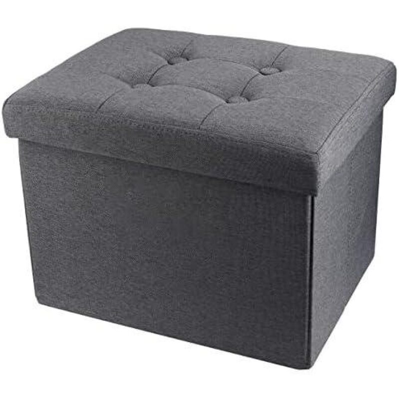 50% Off - ALASDO 17-Inch Foldable Storage Ottoman