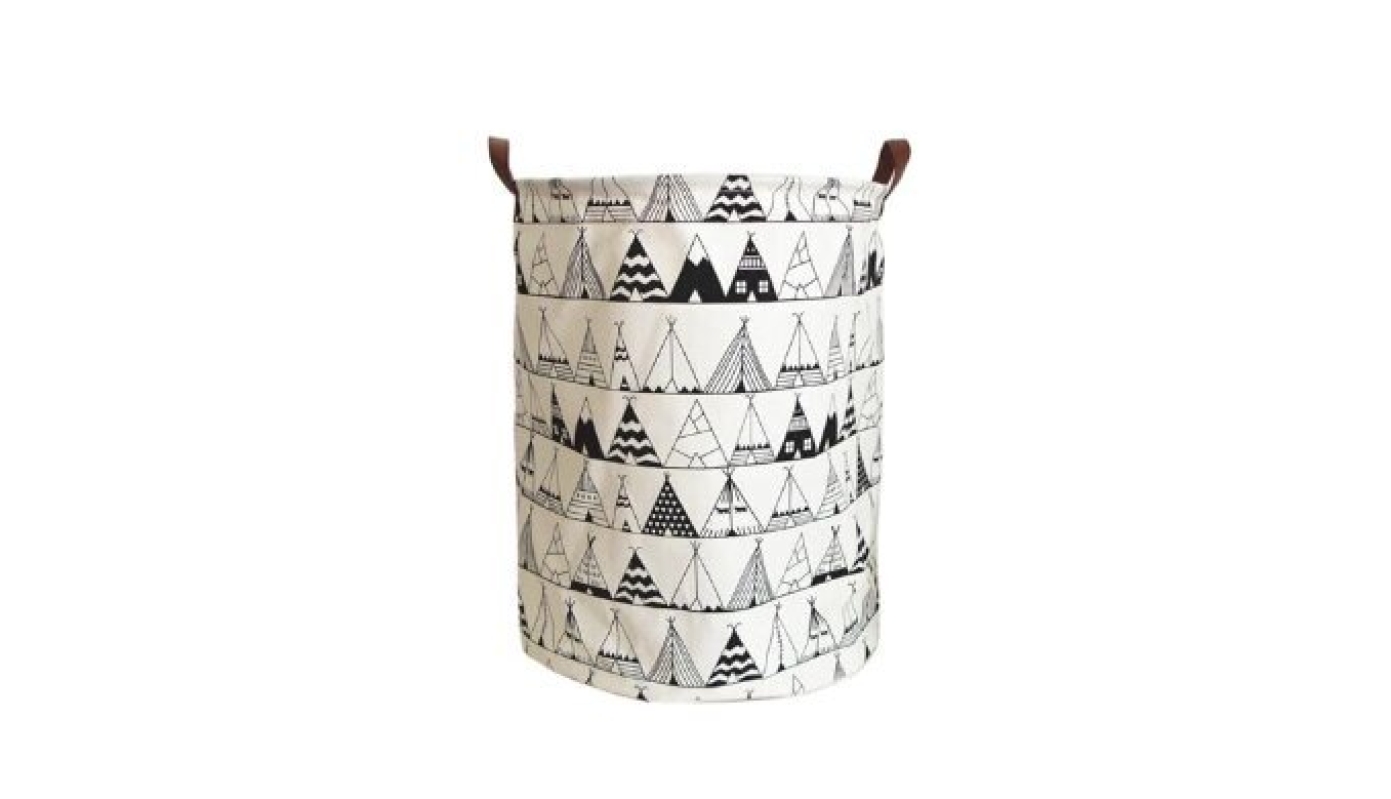 Large Capacity Folding Laundry Basket - Ideal for Home Organization