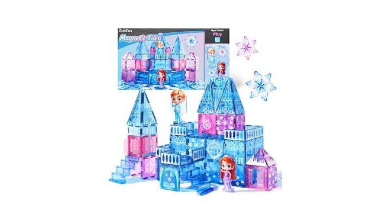 GobiDex Magnetic Building Blocks Princess Castle: Educational STEM Toy for Kids