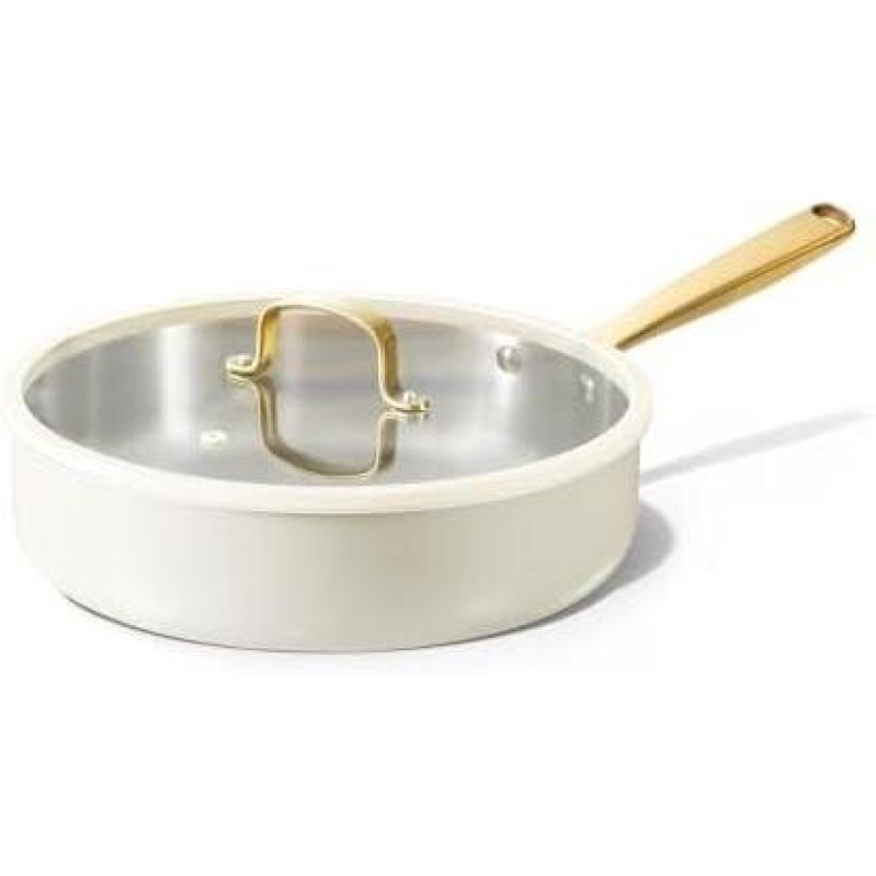 Carrot 10 Inch Stainless Steel Covered Frying Pan - 64% OFF