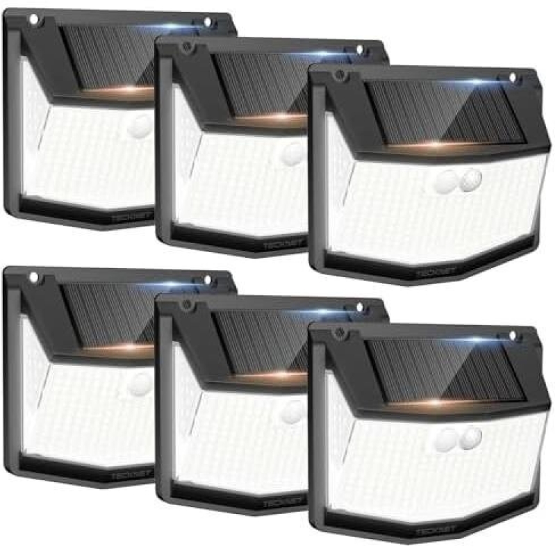 Solar Induction Wall Lamps - 248 LEDs, 3 Modes, IP66