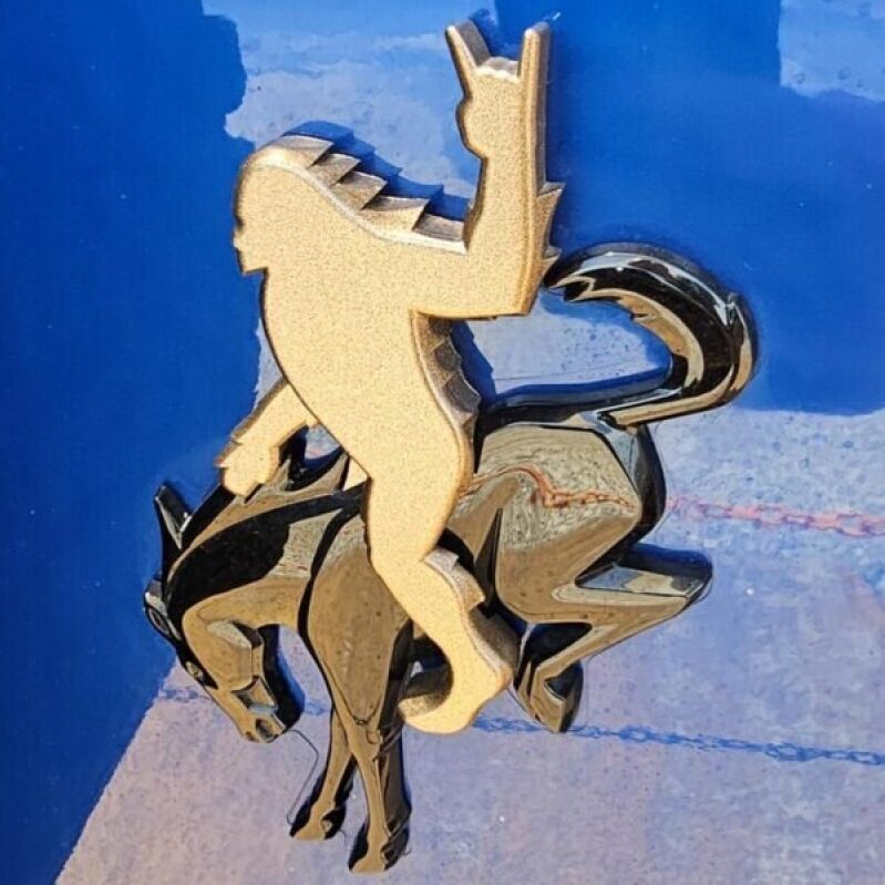 Bronco Sasquatch Emblem Overlay Decal - Enhance Your Ride's Look with 65% Off
