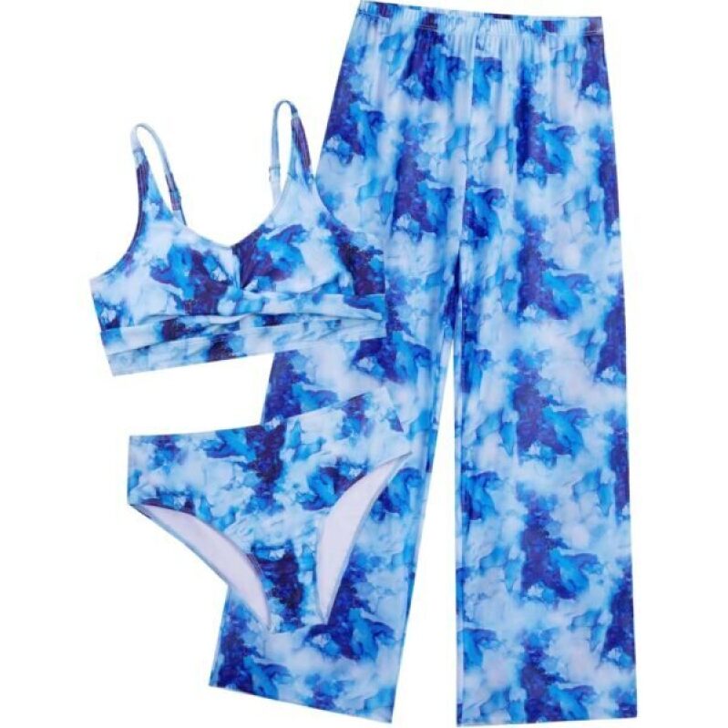 Affordable Girls' Two-Piece Swimsuit Set - 47% Off