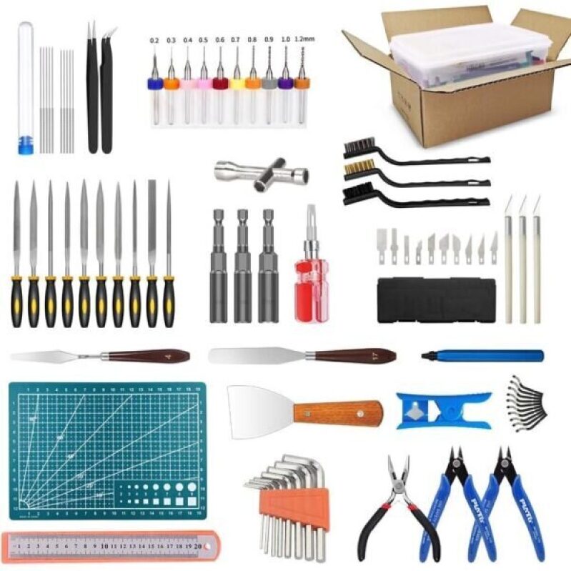 82 Pcs 3D Printer Tool Kit with Case - Essential Tools for 3D Printing